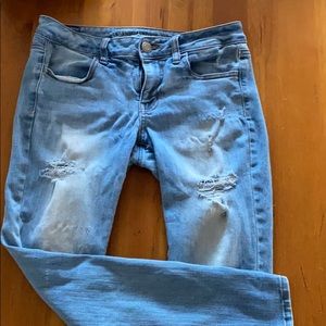 AEO super stretch Jegging size 6 short